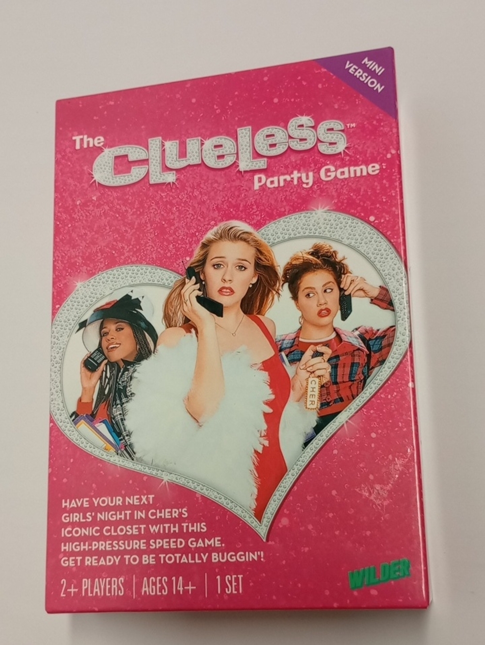 The Clueless Party Game - Pink Mini Version by Wilder Toys Inc. Sealed NWT